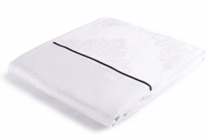 提花被套、雙排豎向絲帶②